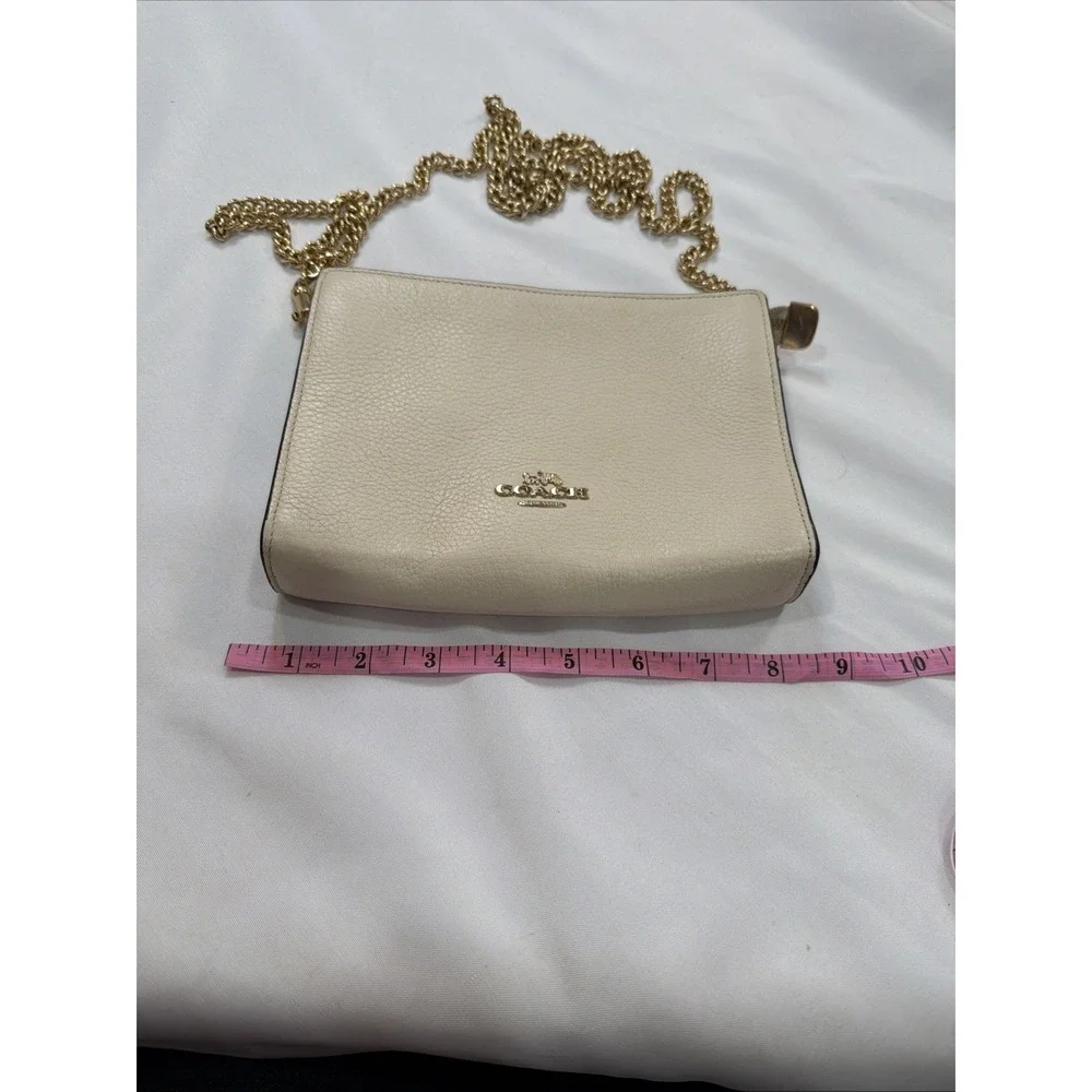 Coach Klare Crossbody Bag In Signature Leather Cream‎